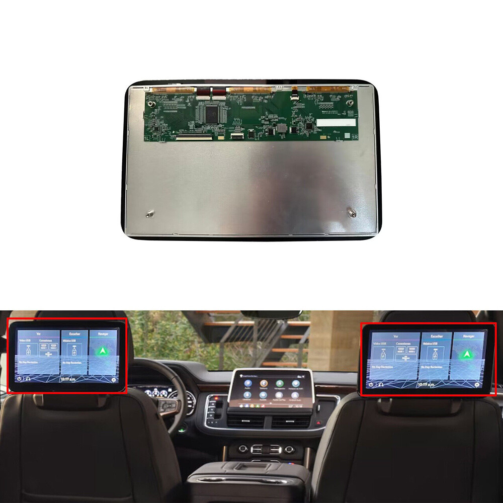 85100044 84824745 LCD Display For 21-24 Suburban GMC Yukon XL Headrest BACK SEAT