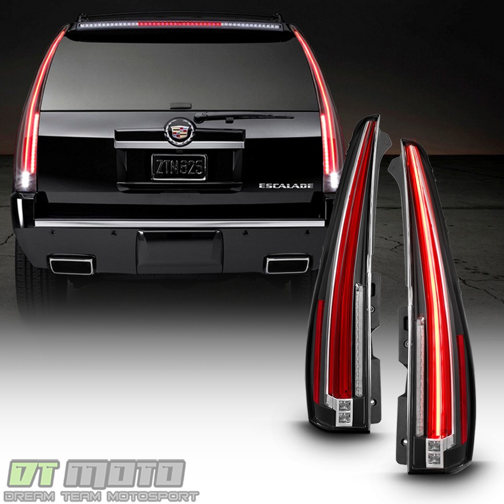 Upgrade Design For 2007-2014 Cadillac Escalade ESV LED Tail Lights Brake Lamps