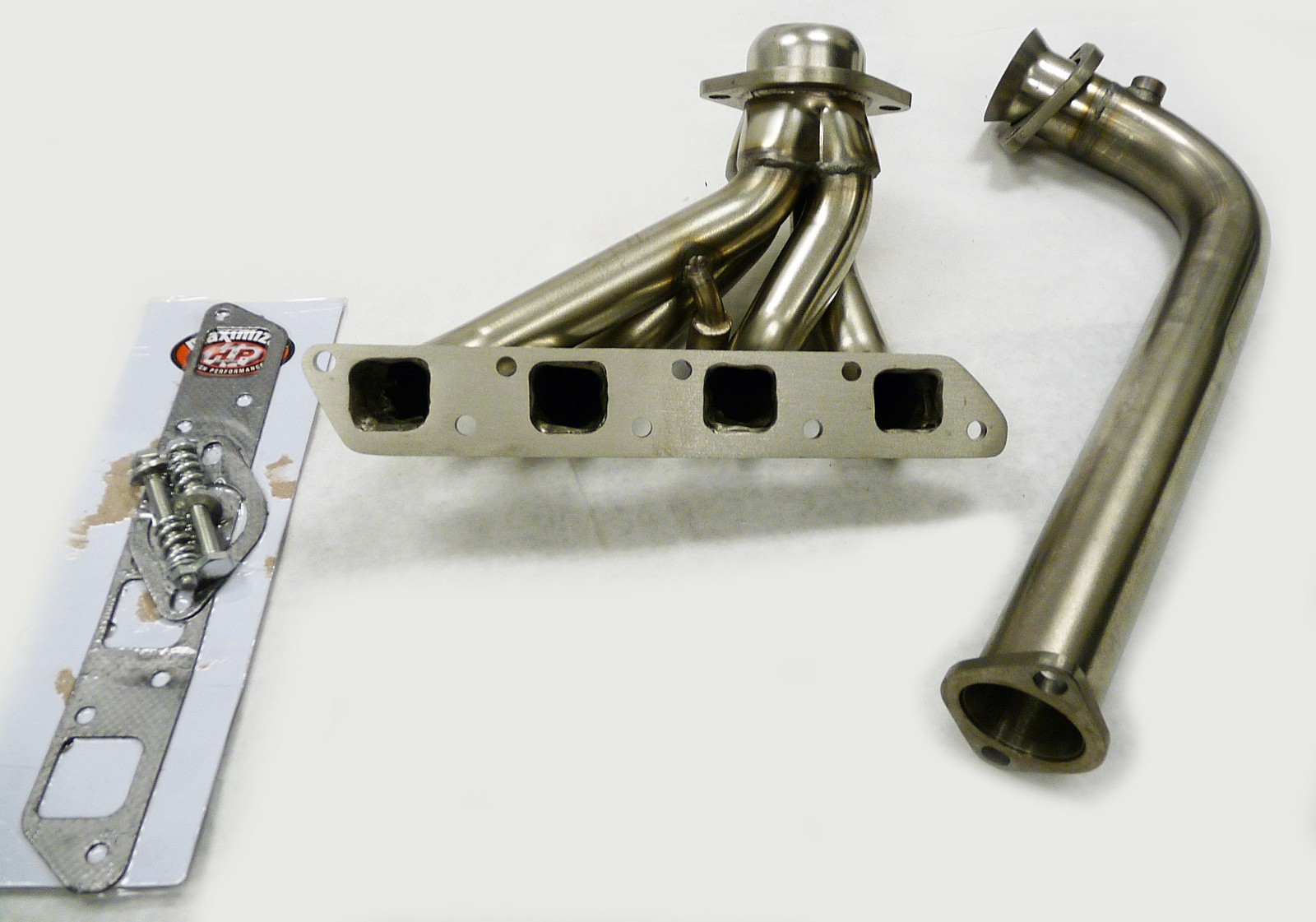 OBX Stainless Manifold 1991-96 Ford Escort LX 1.9L SOHC 8-Valve Sandblast