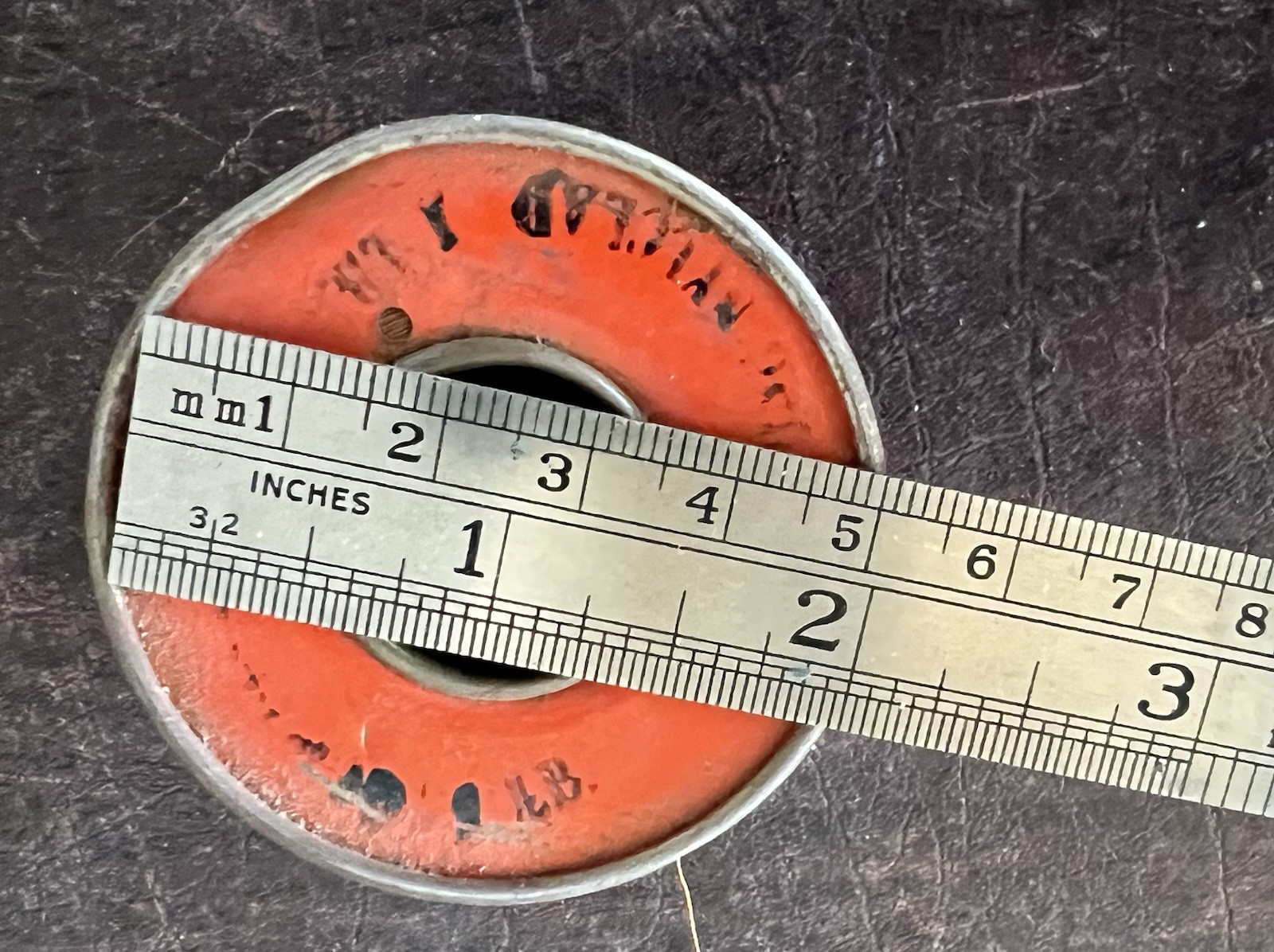 Vintage #30 Nylclad Copper Wire Spool