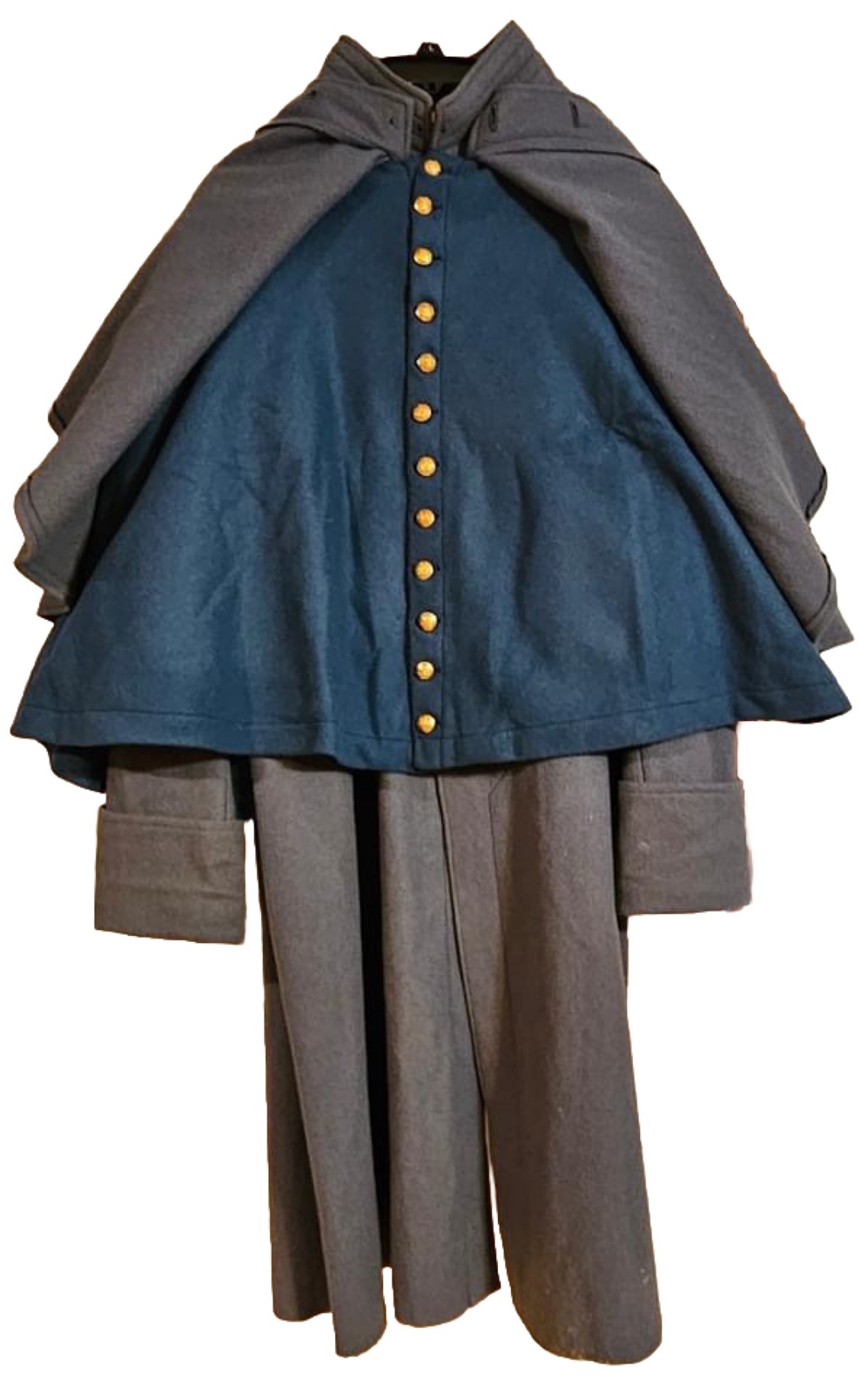 Add-on Second Cape for 1859 to 1873 Greatcoat Conversion