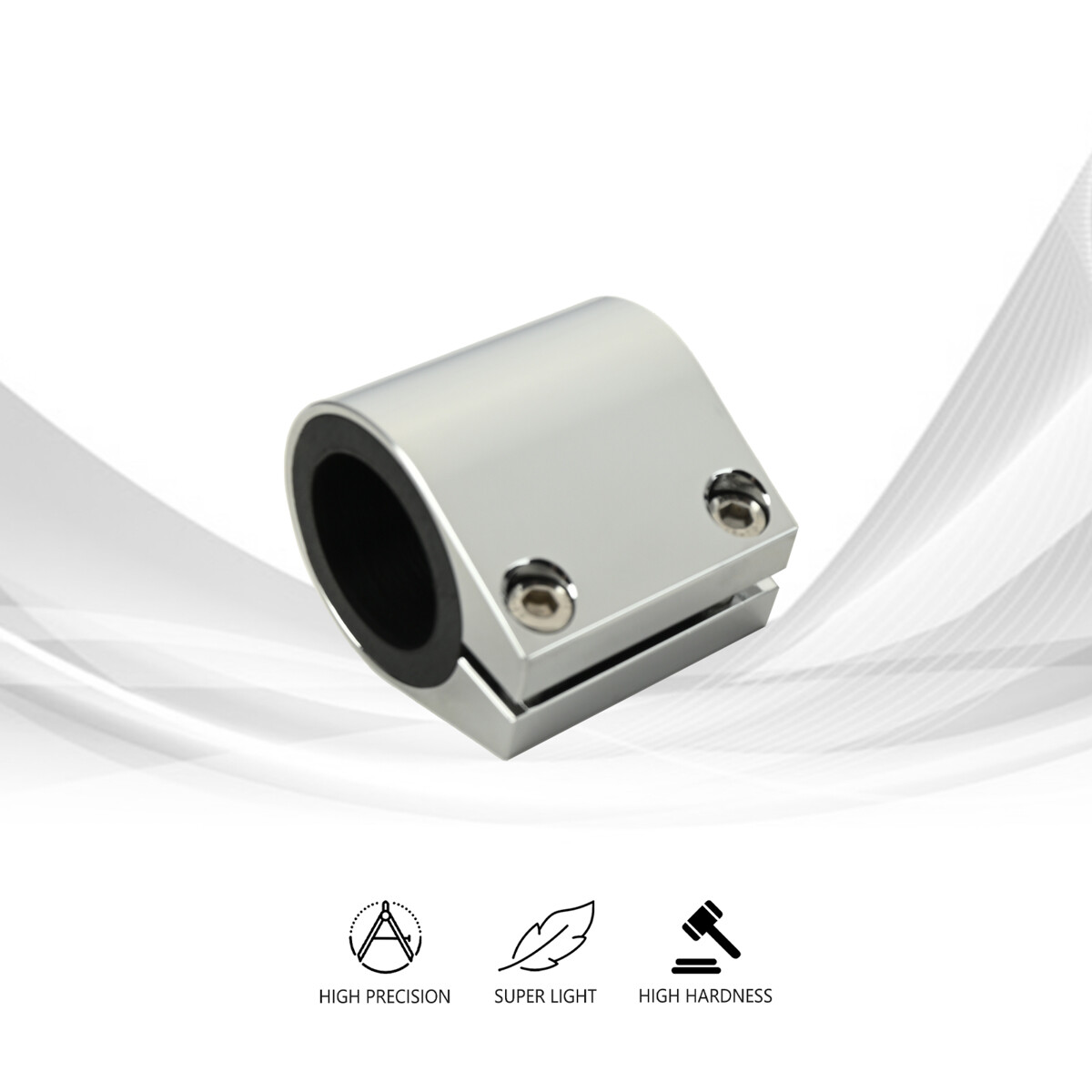 For Yamaha Banshee 350 YFZ350 1987-2006 2x Exhaust Muffler High Temp Pipe Clamp