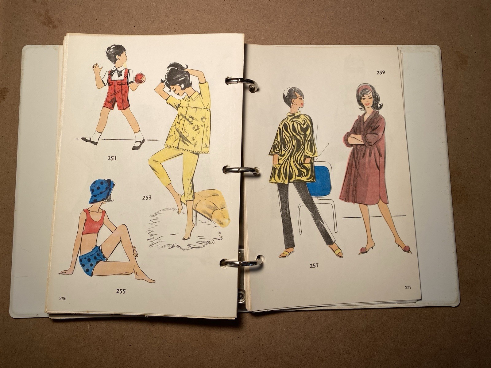 The American Way to True-Fit Patterns Vintage Sewing Book + Supplements (1969)