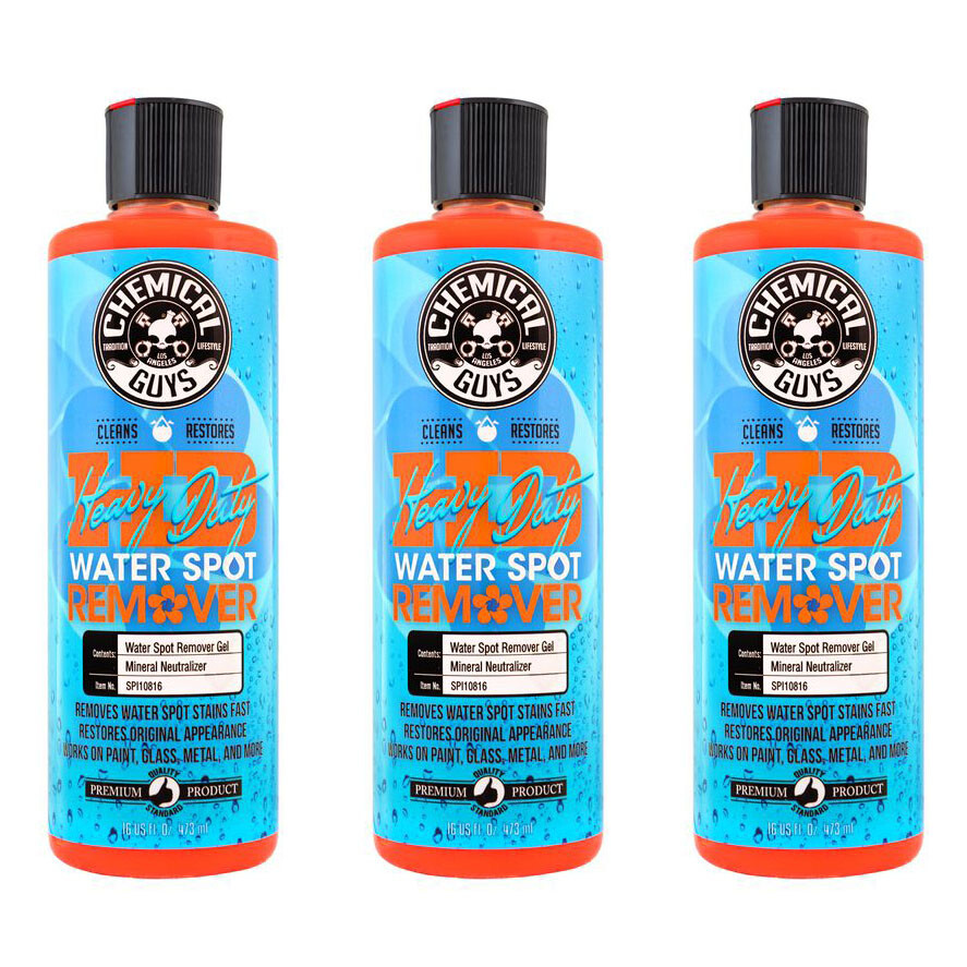 Chemical Guys - Heavy Duty Water Spot Remover (16 oz) (3 Pack)