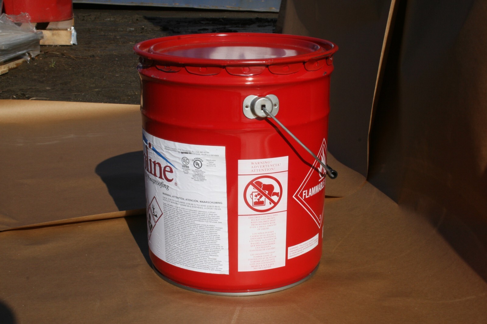 Carboline Thermo-Lag 3000-SP Part A Fireproof Coating 2.25GL - Grey