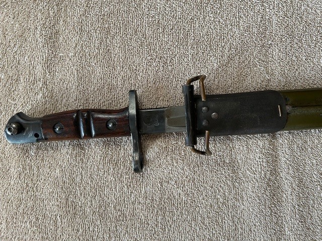 Original WWI BAYONETT U.S. Model 1917 REMINGTON With Scabbard Sheath