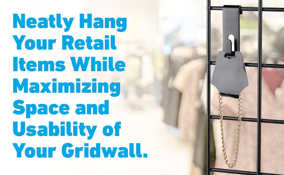 Gridwall Notch Utility Hooks Hook Wire Grid Black 25 Framed Prints Pictures