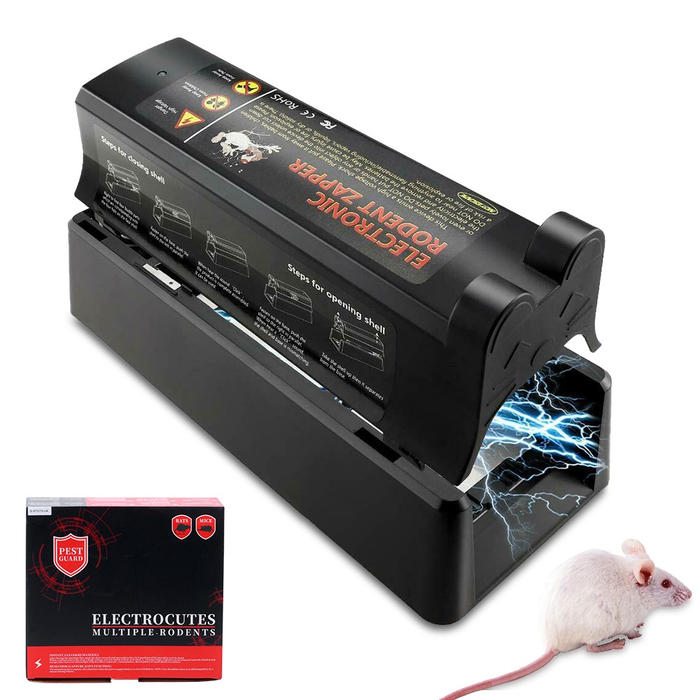 Electronic Mouse Trap Victor Control Rat Killer Pest Electric Rodent Zapper US