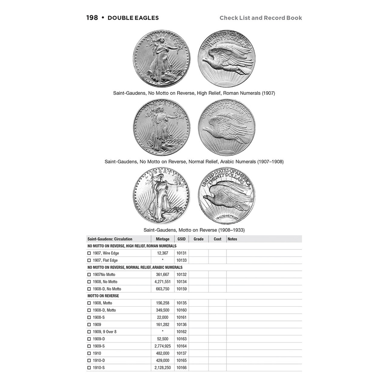 Official Red Book: Check List and Record Book of United States Coins