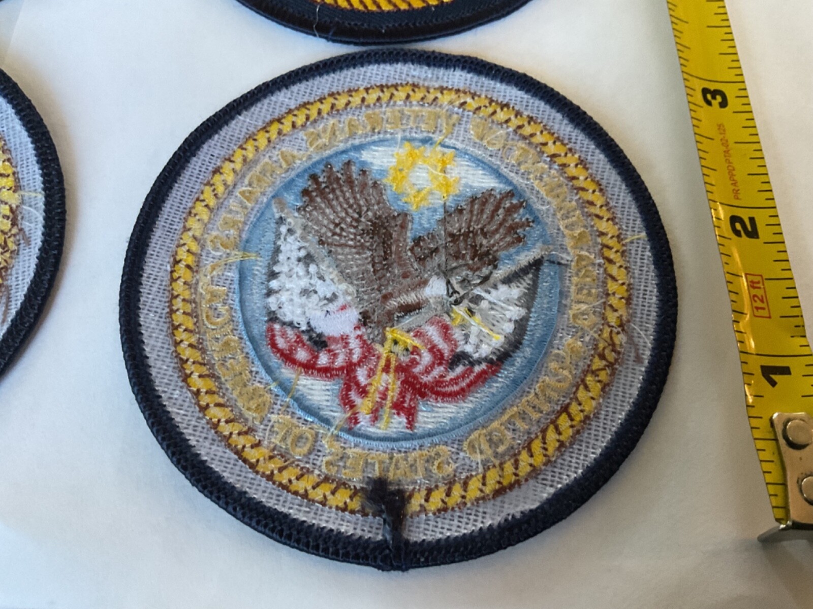 Department Of Veterans Affairs Hat,vest,jacket size collectible patch 5 pieces