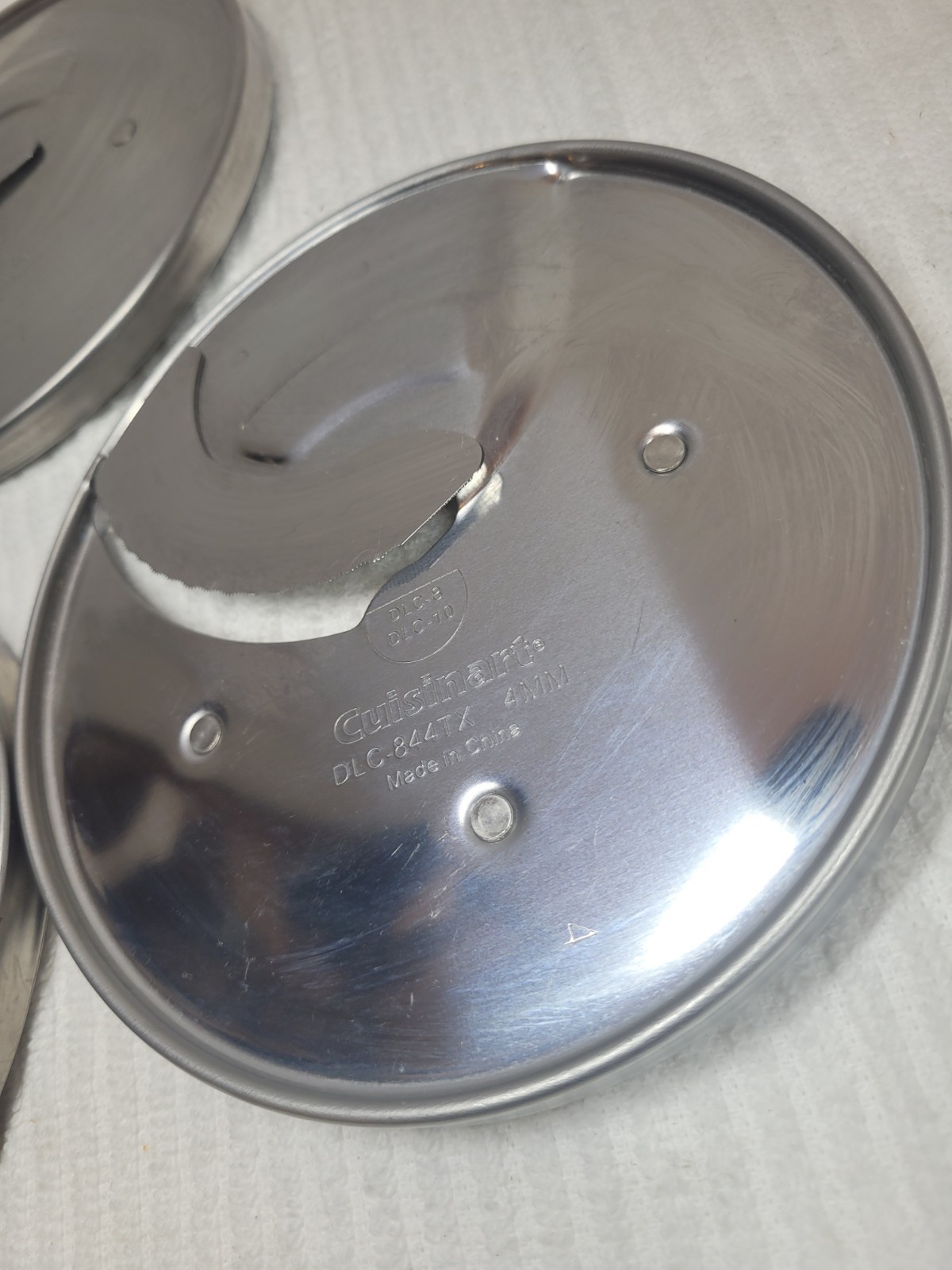 Cuisinart DLC-842TX 2mm & DLC-844TX 4mm Slicing Discs + DLC-837TX Medium Shred