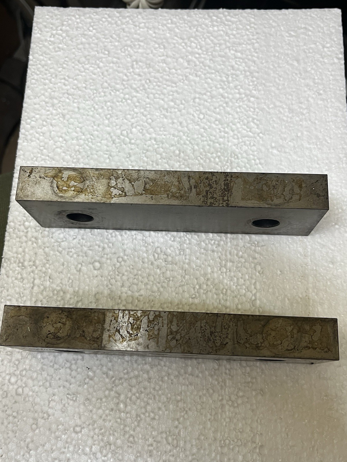 (2) 6” Jaws For Kurt Vises 4140 Hardened Steel & Precision Ground Made In USA