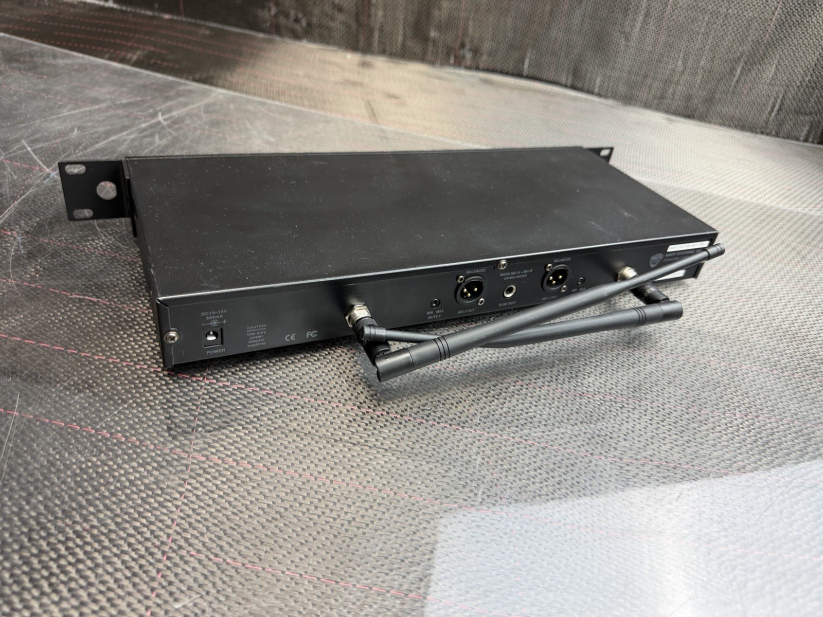 Nady 2W-1KU *Receiver Only* 1,000-Channel Dual UHF Ships Fast VGC!