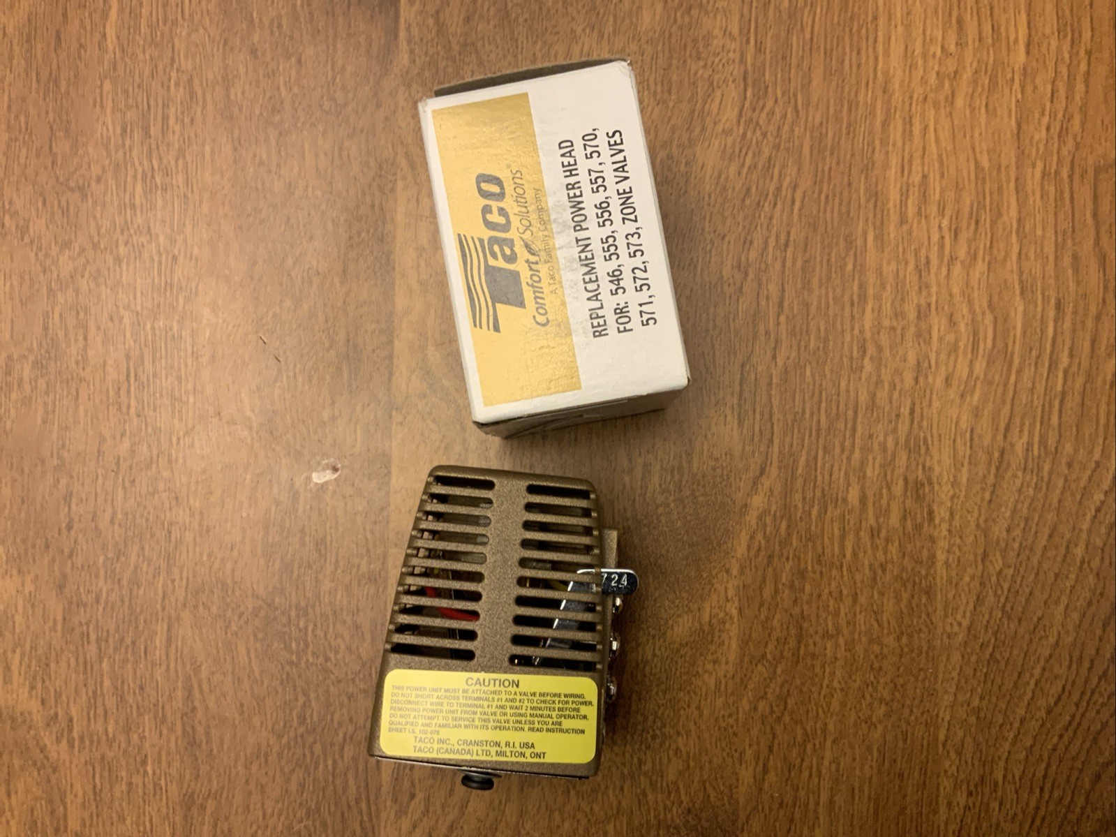 Power Head 555-050RP Zone Valves