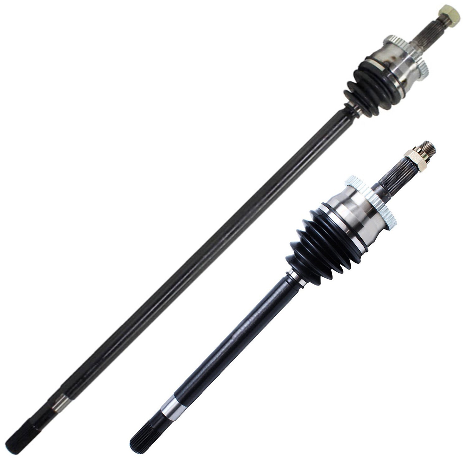 4WD Front CV Axle Shafts + Wheel Hub Bearing for 1999-2004 Jeep Grand Cherokee