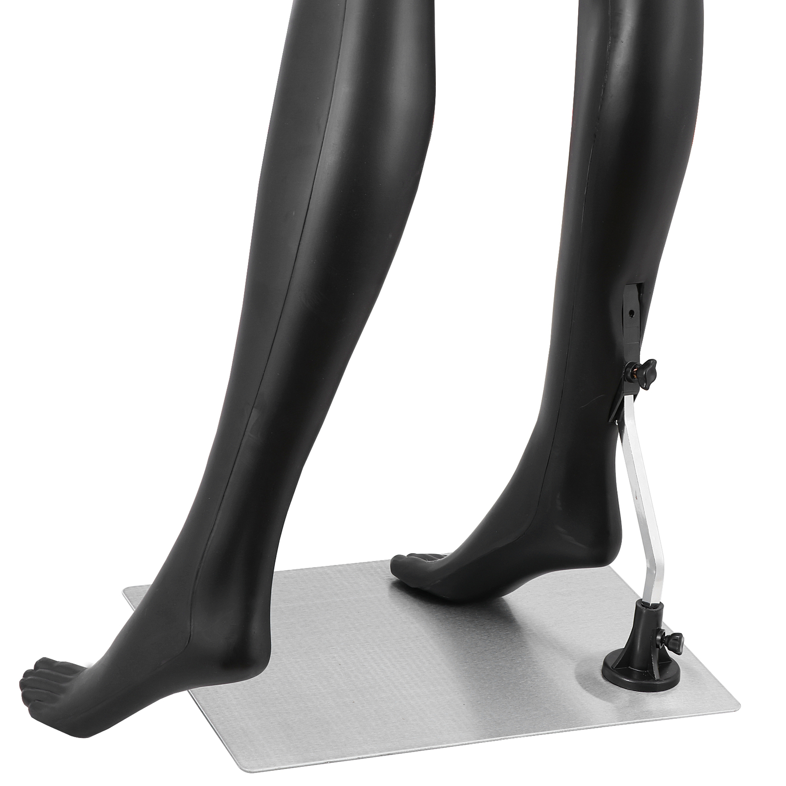 70"Female Mannequin Full Body Realistic Display Head Turns Dress Form Base Black