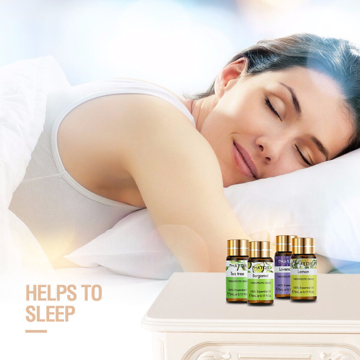 15x 5ML Essential Oil Set Aromatherapy Gift Kit 100% Pure Oils for Humidifier