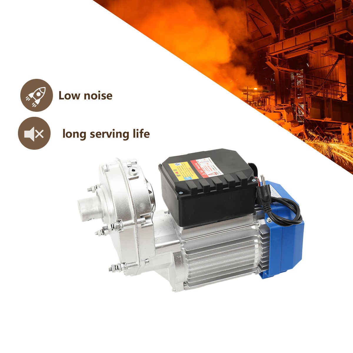 4500W Electric Cement Mixer Motor AC Geared Motor AC 110V Mixer Motor