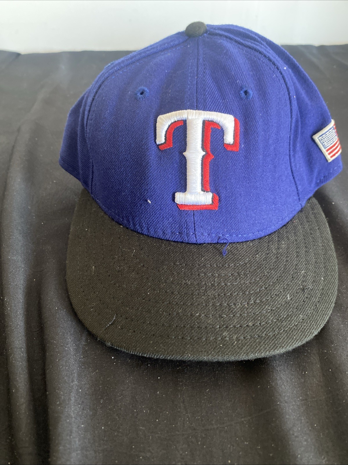 Doug Davis September 11, 2002 Texas Rangers Game Used Hat GU1