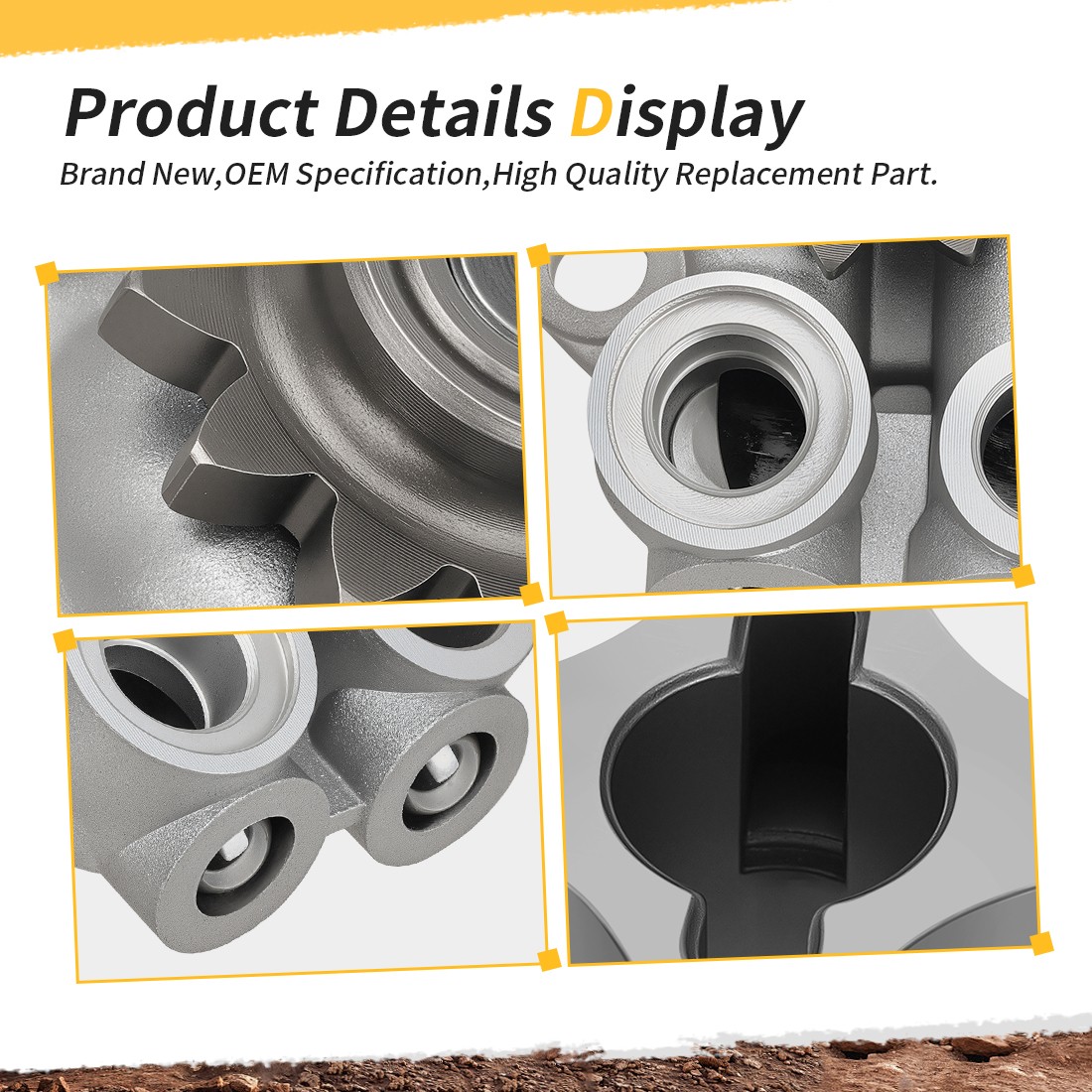 Oil Pump Assembly & Rotor for Yamaha YFZ450 2007-2009 2012-2013 5D3-13300-00-00