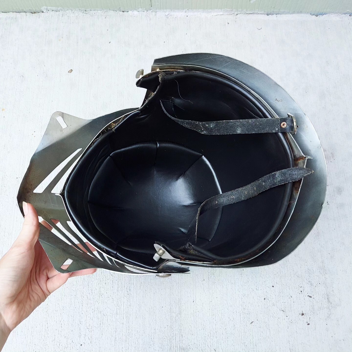 SCA Functional Armor Helm Leather Interior Medieval Knight Helmet