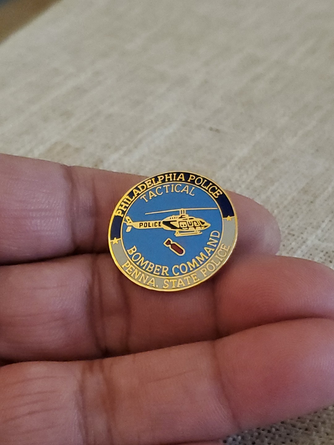 Philadelphia Police Helicopter Pin