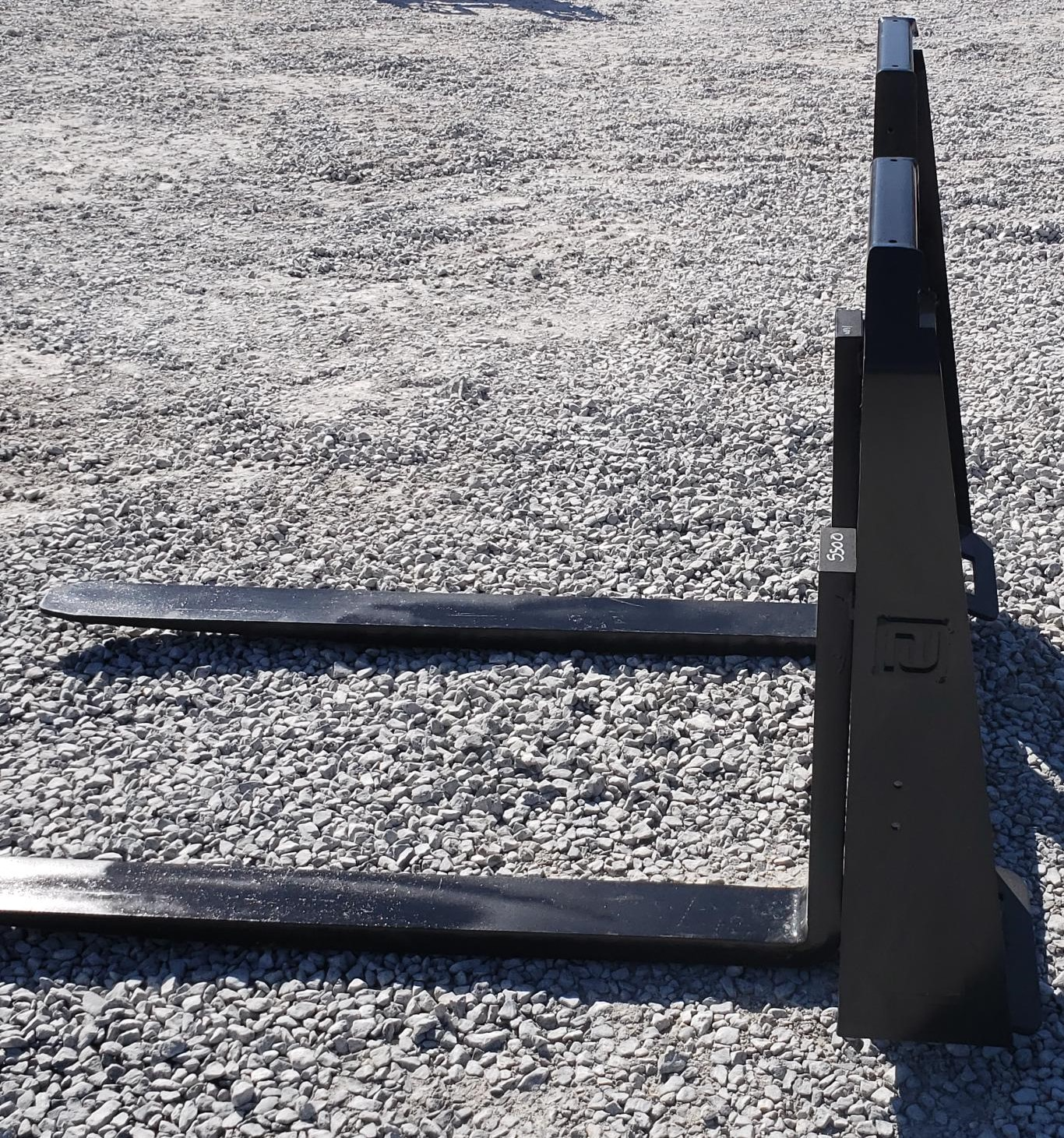 48" Long 4,000 Pound Walk Through Pallet Forks Fits Bobcat Skid Steer Loader