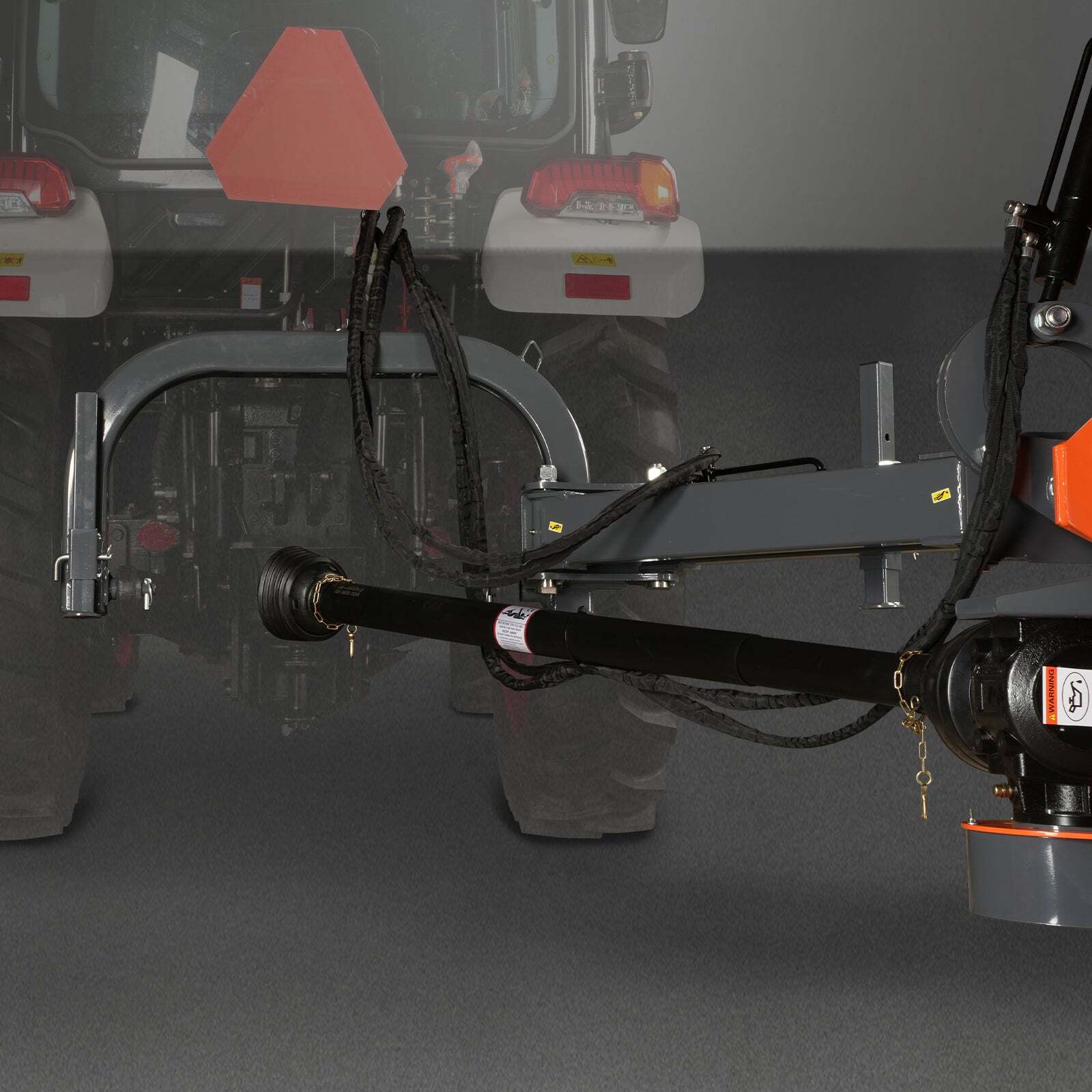 MechMaxx 3-Point PTO Offset Flail Ditch 60" Bank Mower, 25-60HP, CAT 1, VAM60