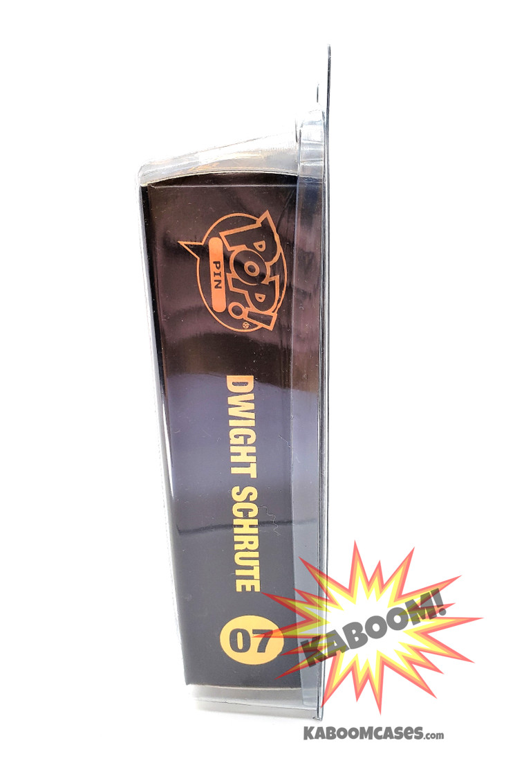 Protective Display plastic clamshell cases for Funko POP Pin Premium Enamel Pin