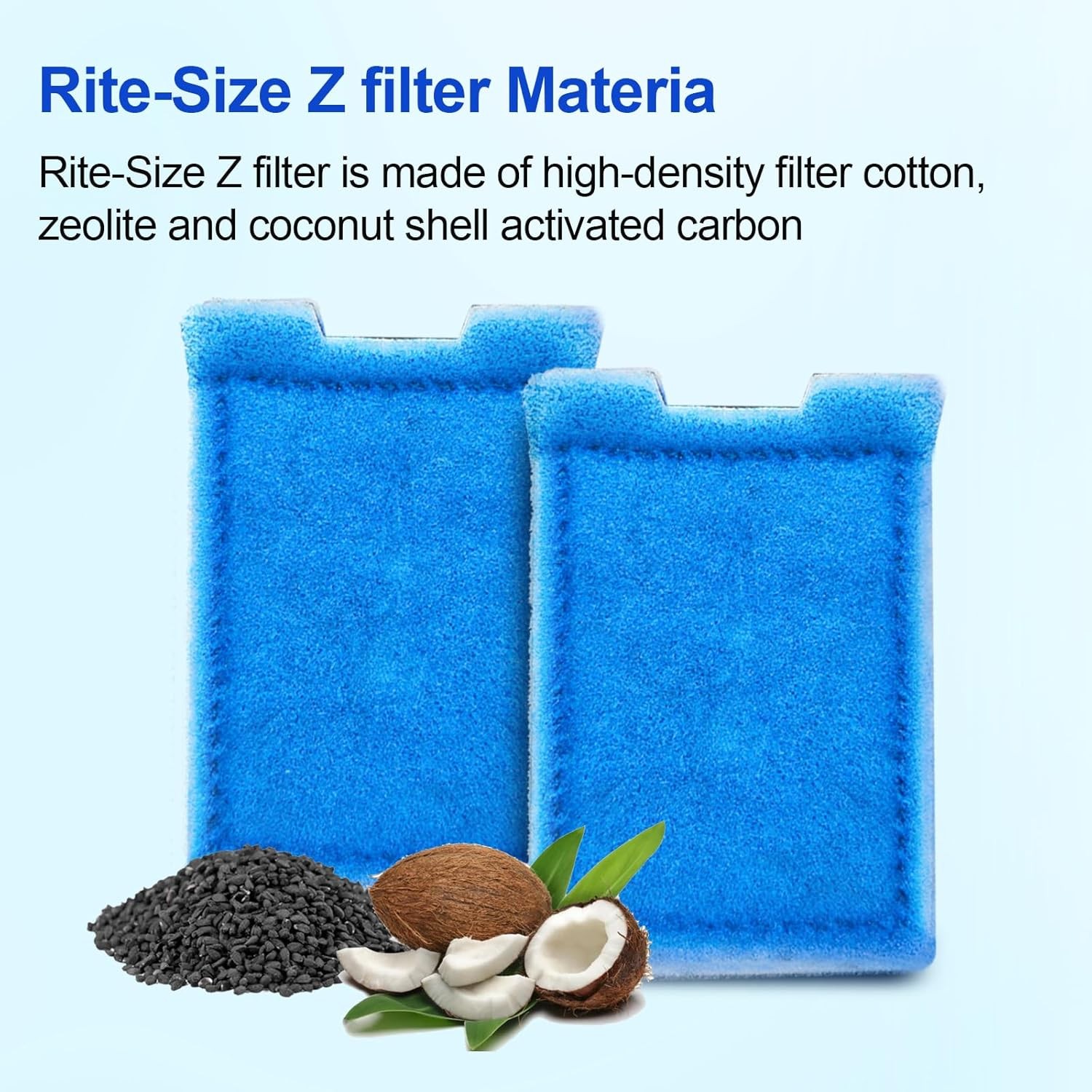 Rite-Size Z Aquarium Filters Fish Tank Filter Cartridges Compatible with...