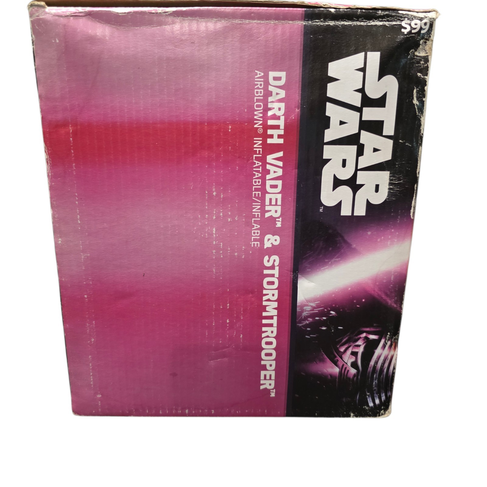 Star Wars Darth Vader & Stormtrooper Inflatable 6ft Gemmy 2015 Lights NIB