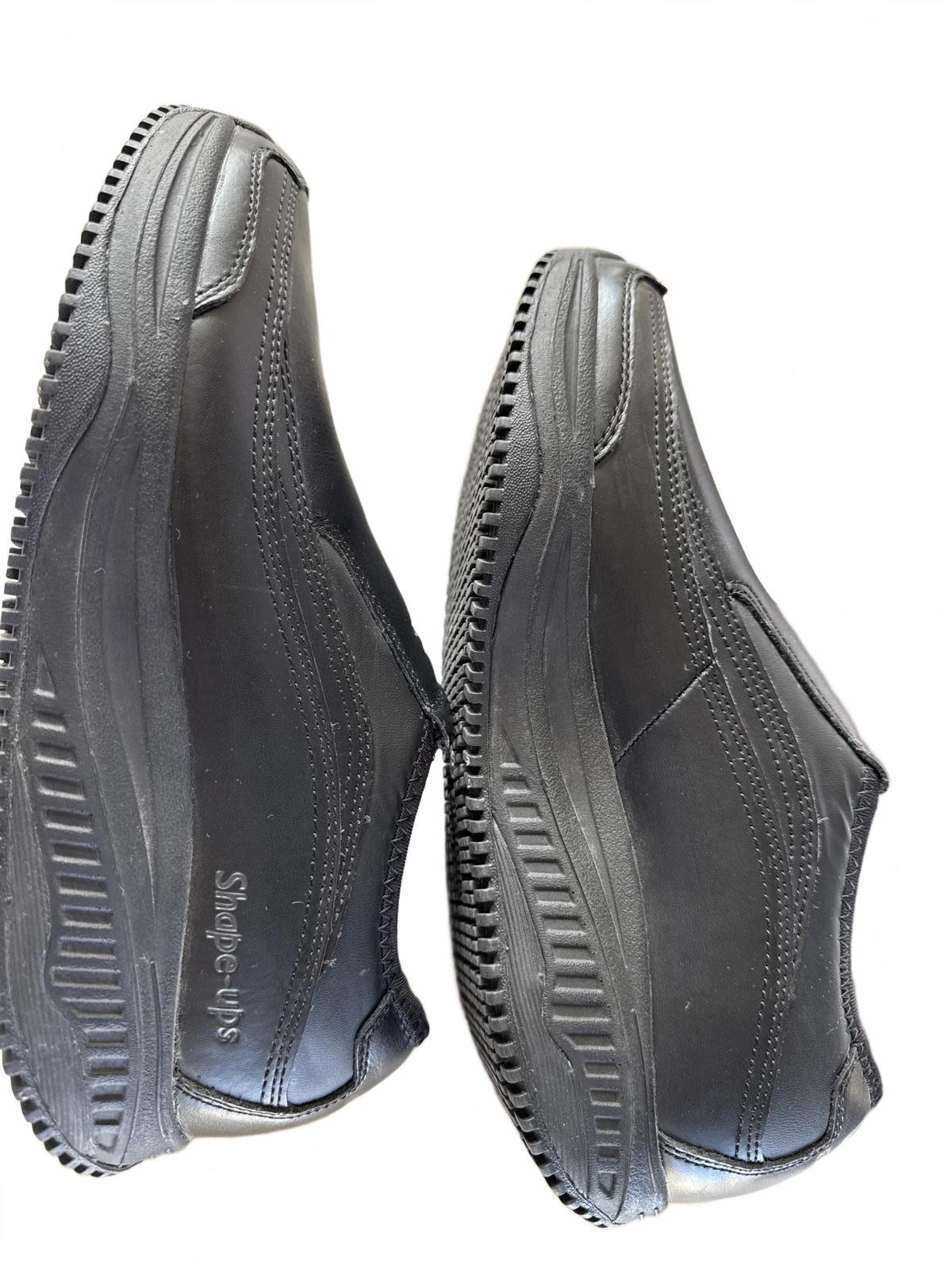 Skechers Work Shape-Ups Slip Resistant Black Shoes Size 8