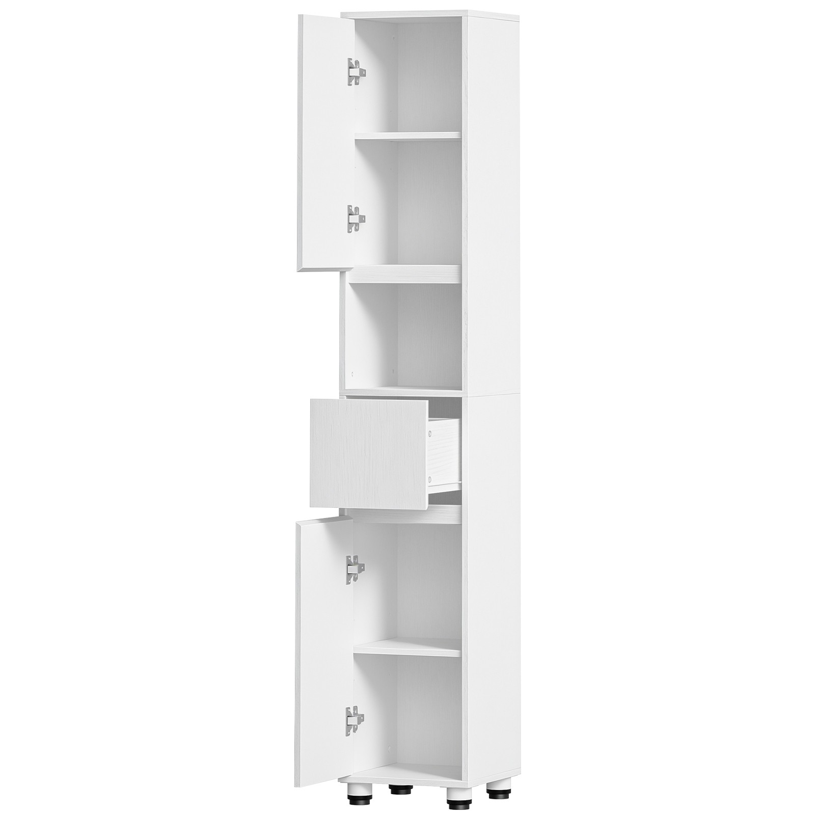 Freestanding Bathroom Cabinet Storage Organizer 11.8’’ x 11.8’’ x 66.9’’