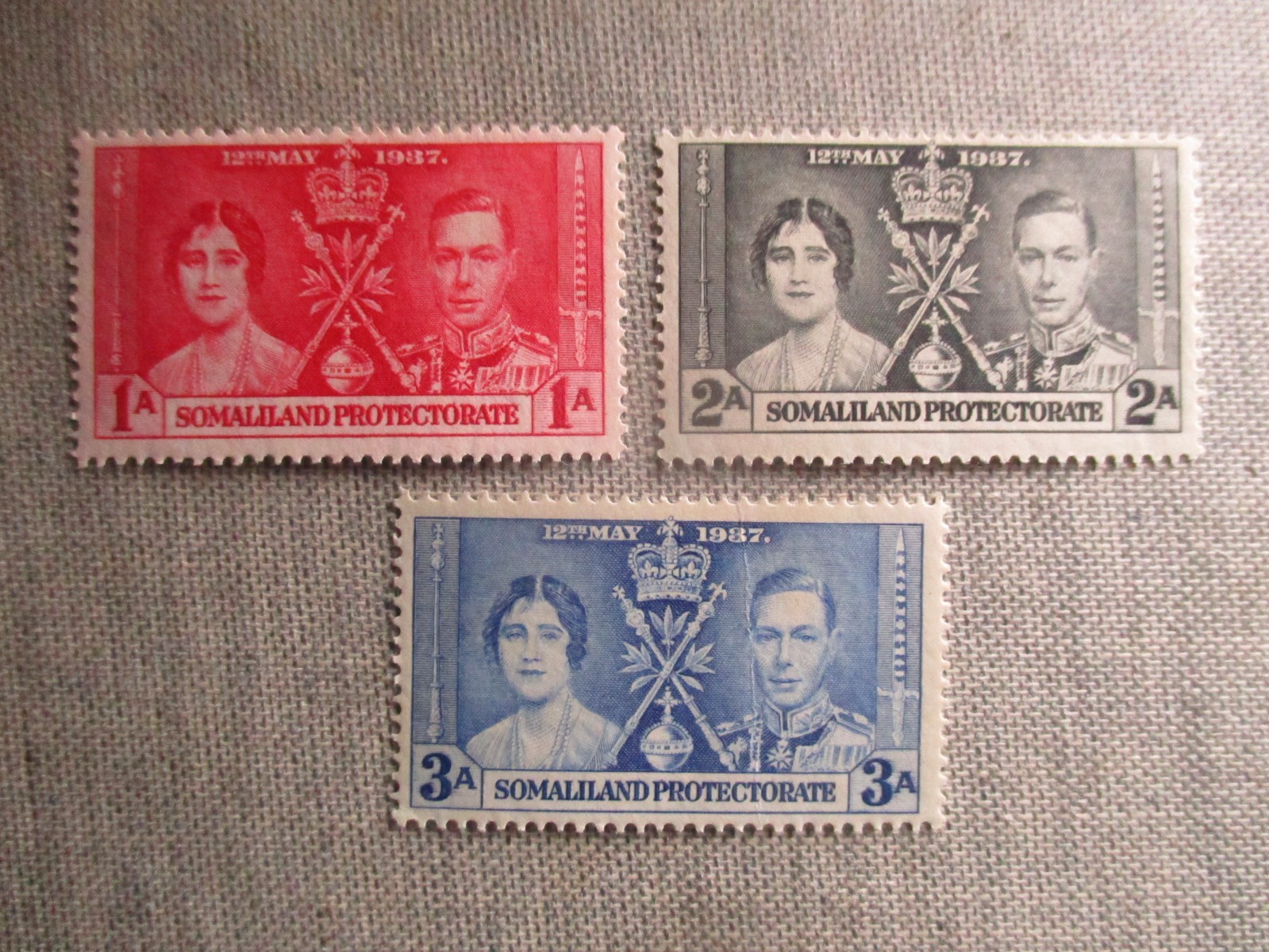 Somaliland, Scott# 81-83, MNH