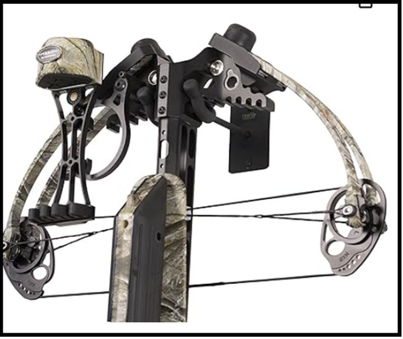 Hold Up Crossbow Bow Holder Wall Mount for Flat Walls**
