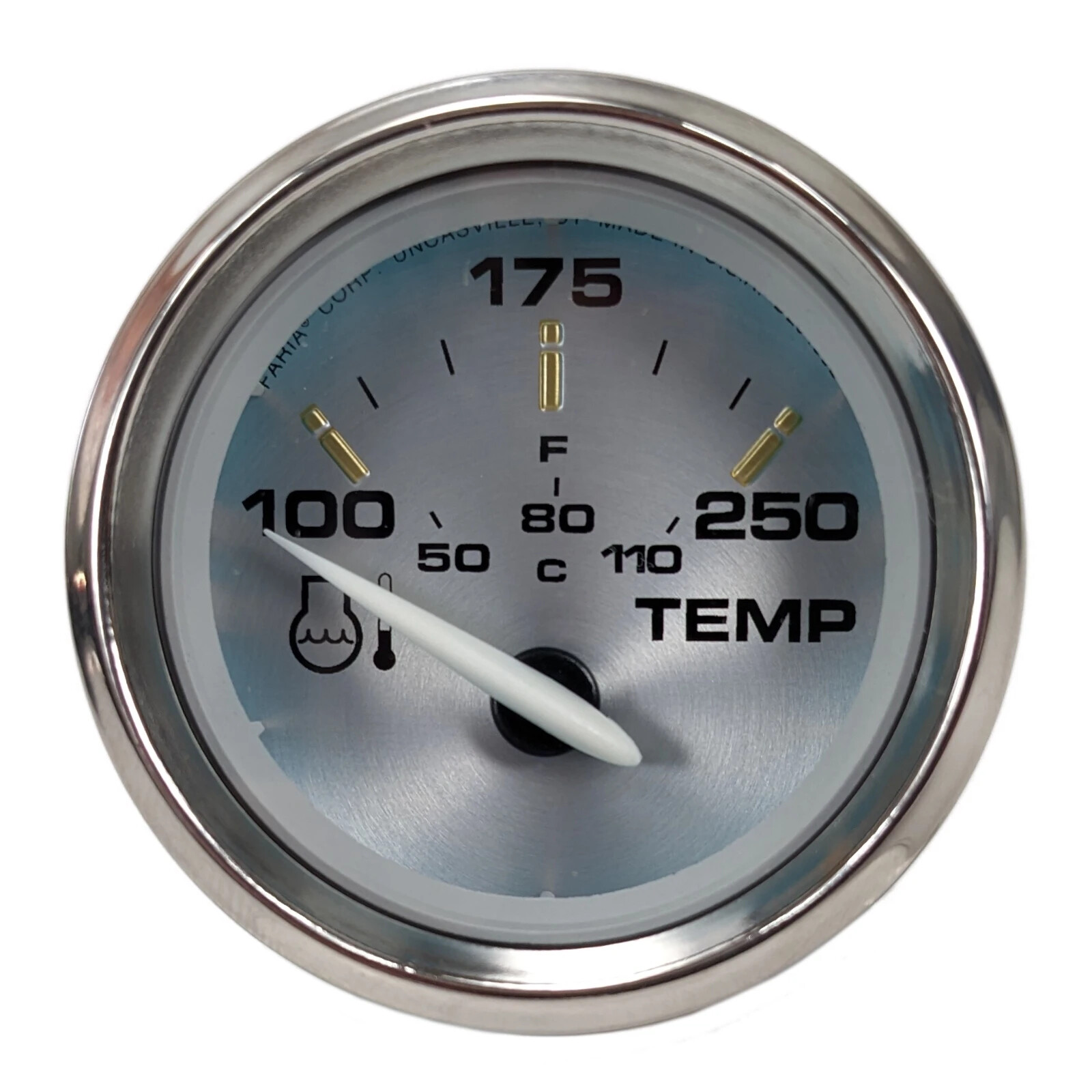 Faria KTF024 Kronos Inboard & I/O 6 Instrument Gauge Set Boat Marine