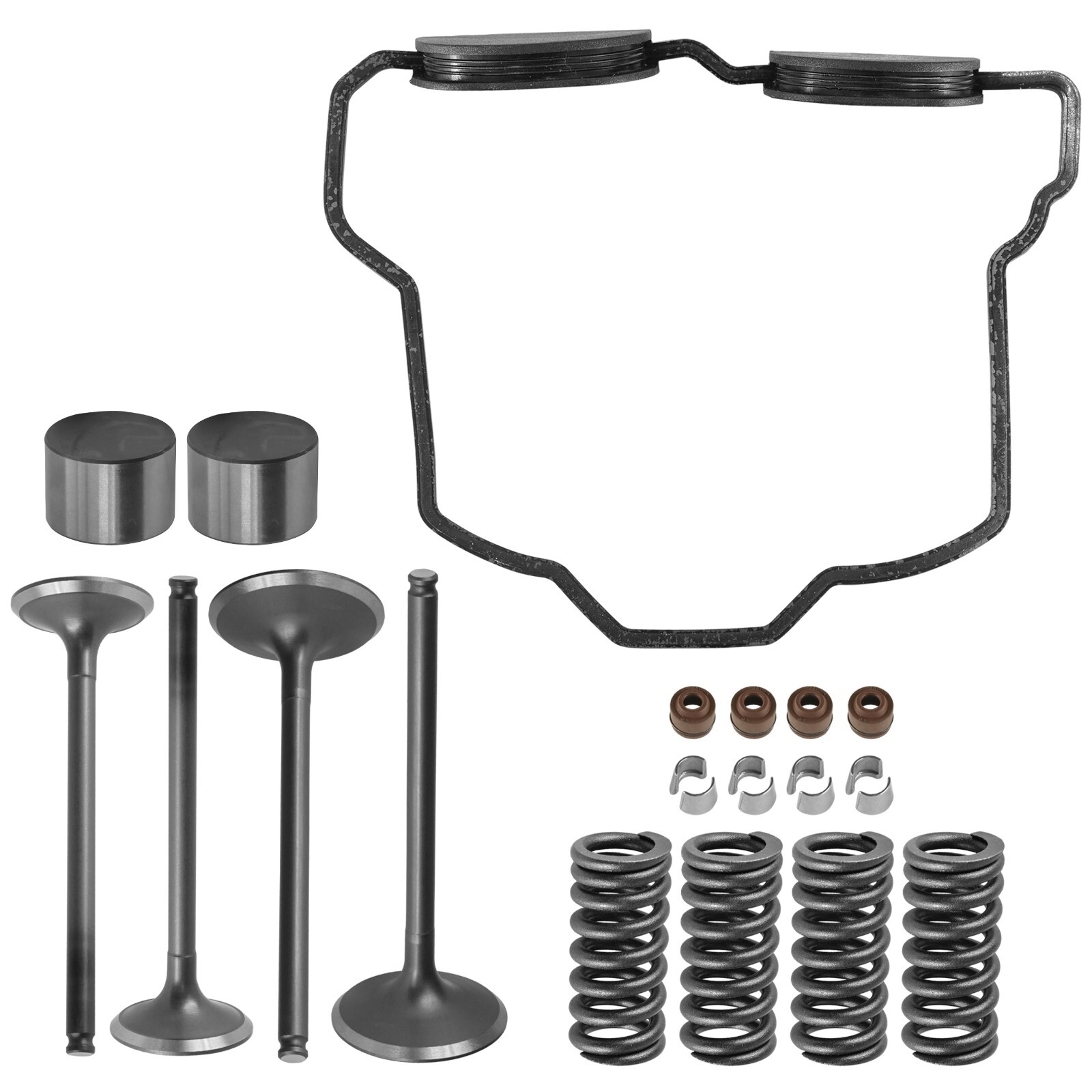 Cylinder Head Intake Exhaust Valve Gasket Kit Fits Honda CRF250R 2007