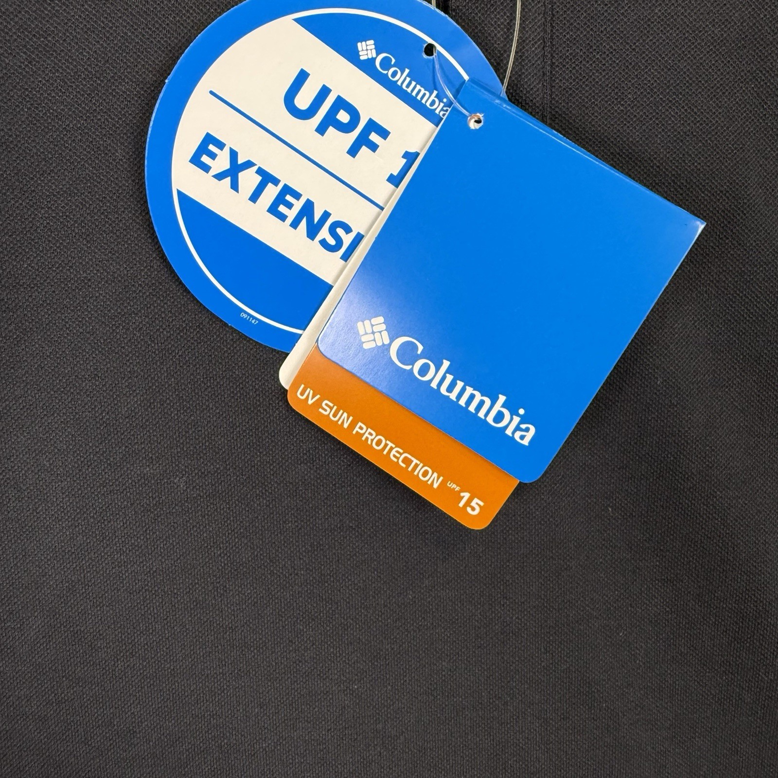 Columbia Elm Creek Polo Shirt Men's XL Black Stretch Regular Fit