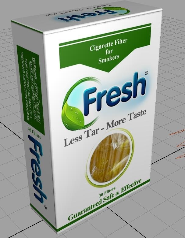 FRESH CIGARETTE FILTERS 5 PKS= 150 Filters Only $9.99! Take the Nic Out!