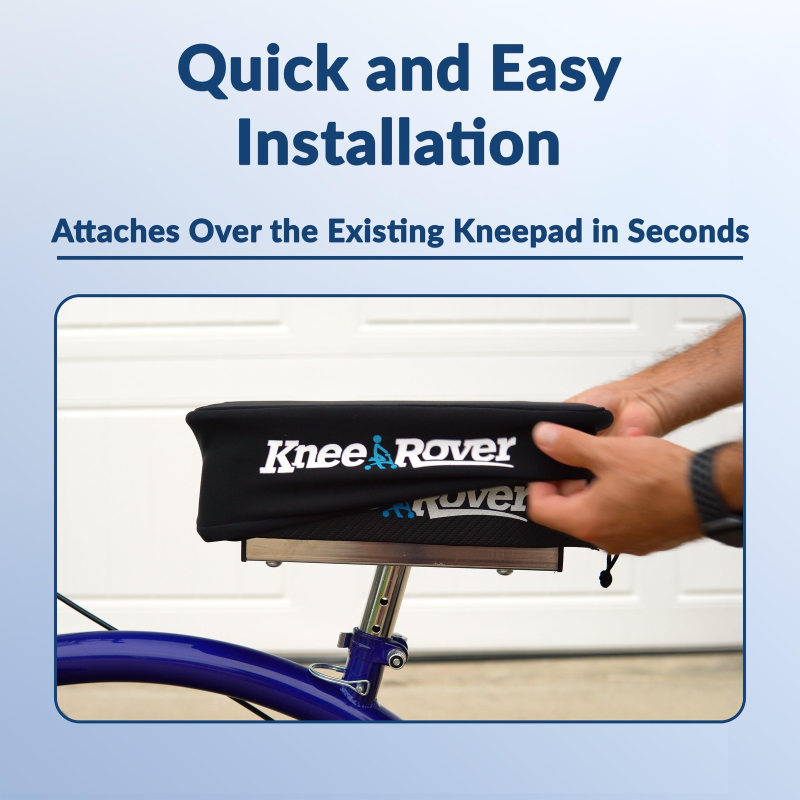 KneeRover® Memory Foam Knee Walker Kneepad Cover