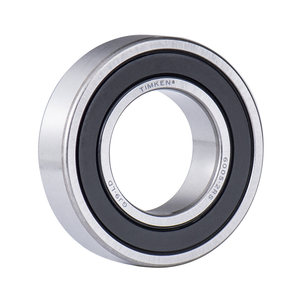 (2 PACK) 6005-2RS TIMKEN 25X47X12MM Double Rubber Seal Ball Bearings