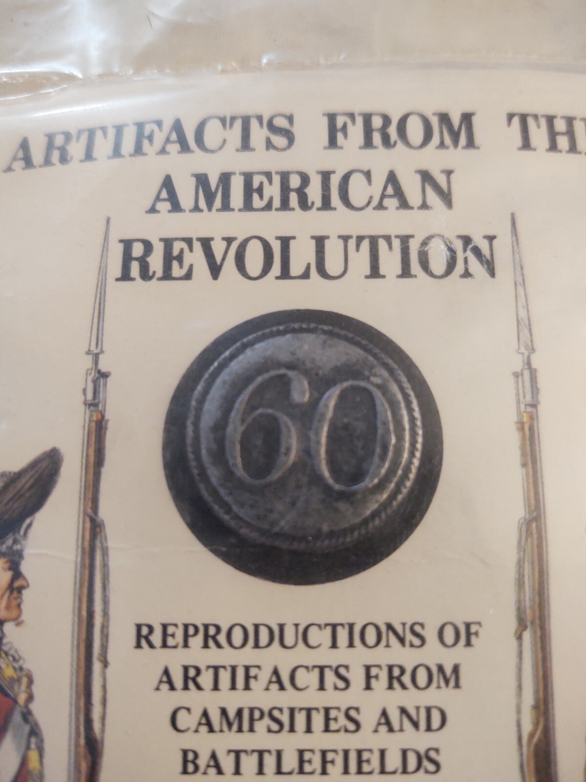 Arrifcats From The American Revolution 60th Regiment Royal American Reproduction