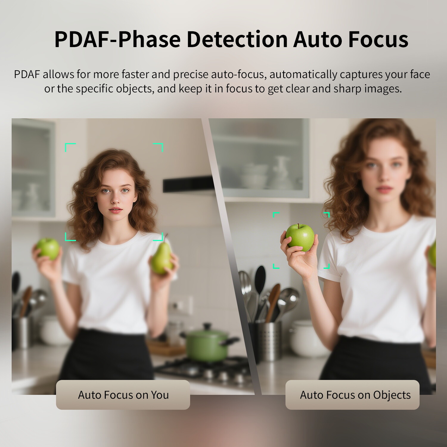 TOALLIN 4K PDAF Webcam,Built-in Ring Light & Remote,Dual Mics,Wide Compatibility