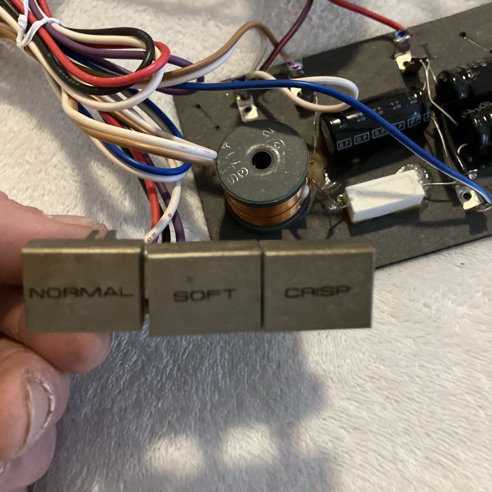 Pioneer CS-705 Crossover components Tested Works Vintage