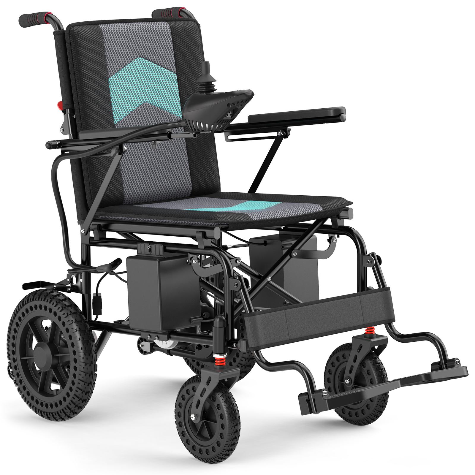 Used Foldable Intelligent Electric Power Mobility Wheelchairs Power All Terrain