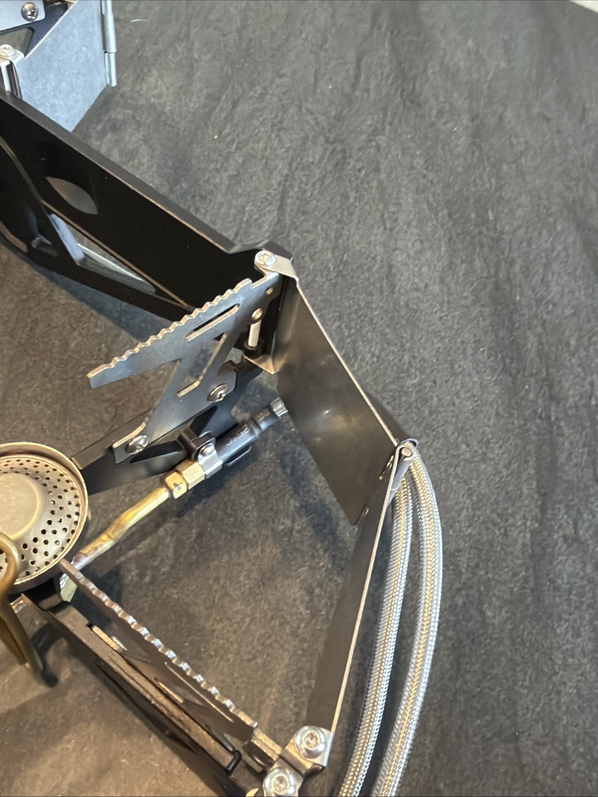 BRS-32 Portable Foldable Camping Stove Expandable Double Cooktop - ... Fast Ship