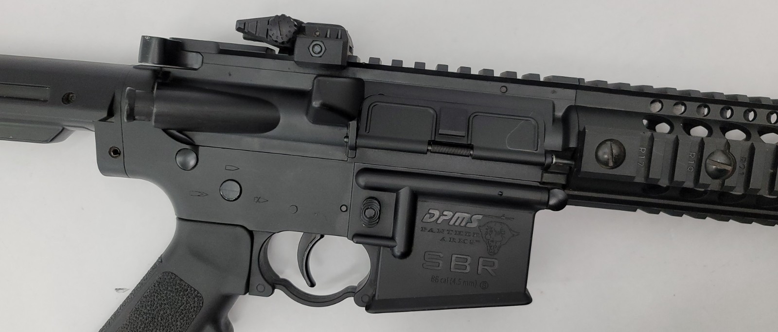 Crosman DPMS SBR Full-Auto BB Air Rifle - Black (‎DSBR2M)