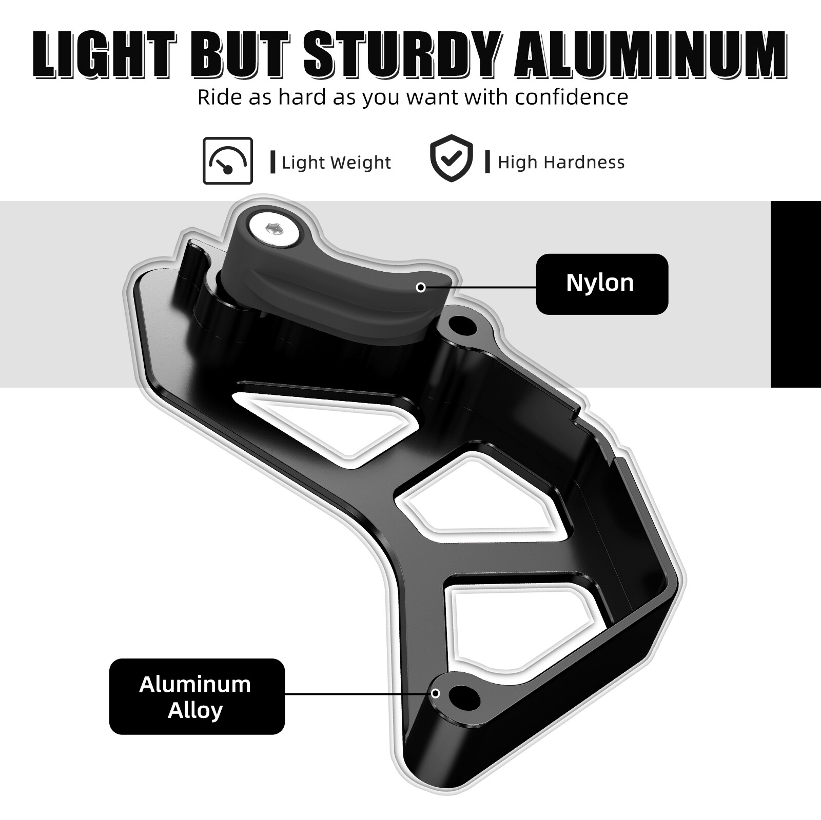 For Yamaha Raptor 700 700R Case Saver Sprocket Cover Guard 2006-2025 NICECNC