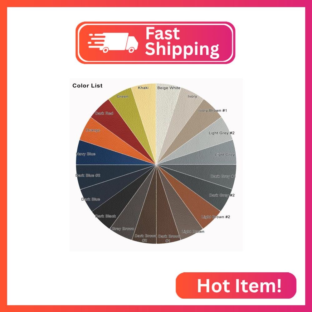 ILOFRI Leather Patch Tape, Vinyl Repair Kit 3 x 60 inches Leather Repair Patch f