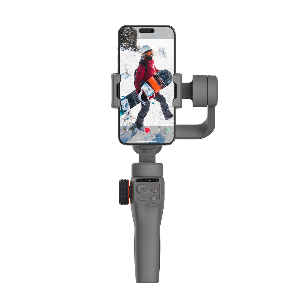 TOALLIN 3-Axis Smartphone Gimbal Stabilizer with AI Tracking for iPhone/Android